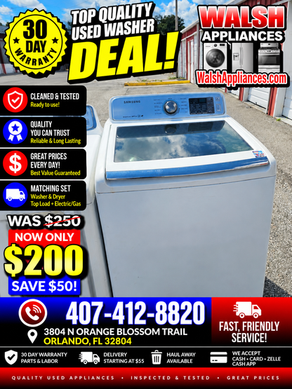 Samsung 4.5 Cu. Ft. High-Efficiency Top-Load Washer with Activewash™