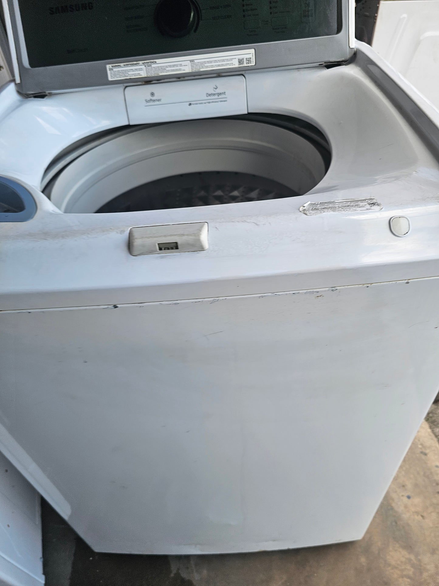 Samsung WA50N7450AW/A4 High-Efficiency Top-Load Washer