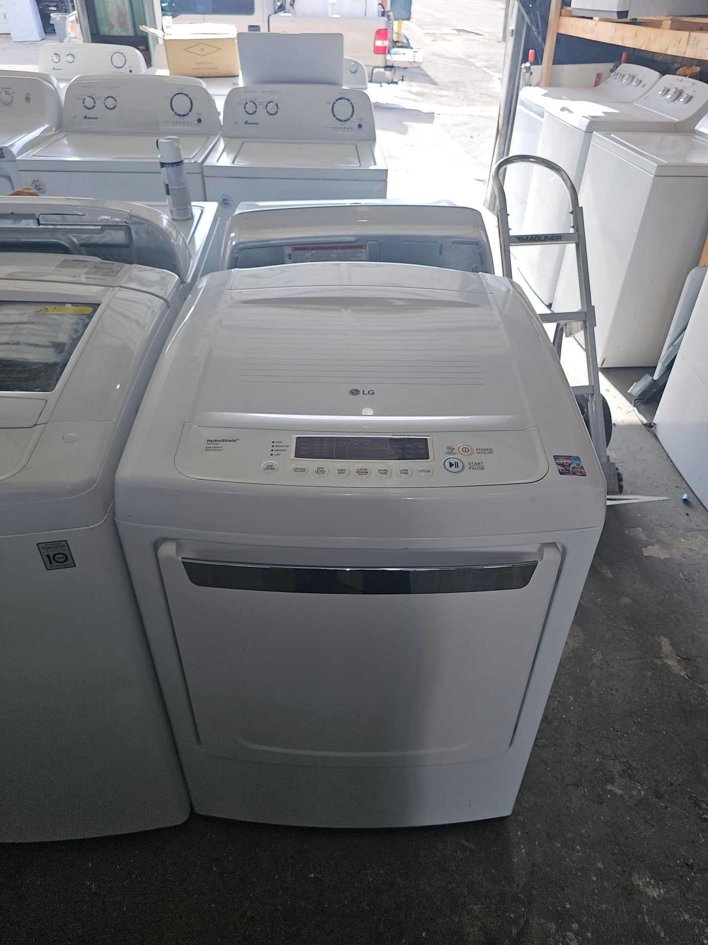 LG DLE1101W Electric Dryer