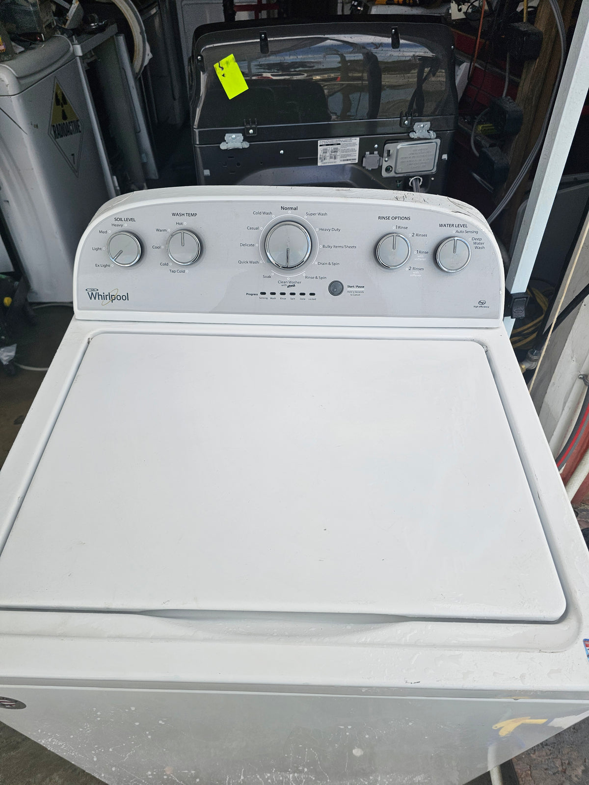 Whirlpool 3.5 Cu. Ft. High-Efficiency Top Load Washer