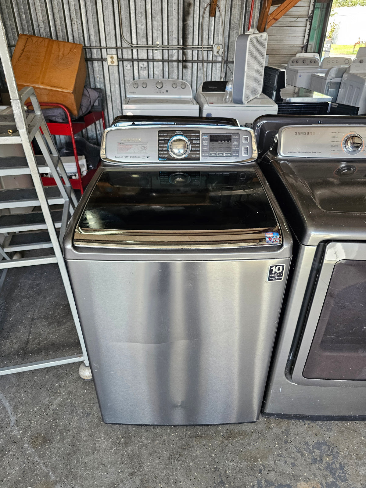 Samsung 5.0 Cu. Ft. High-Efficiency Top Load Washer with Activewash™