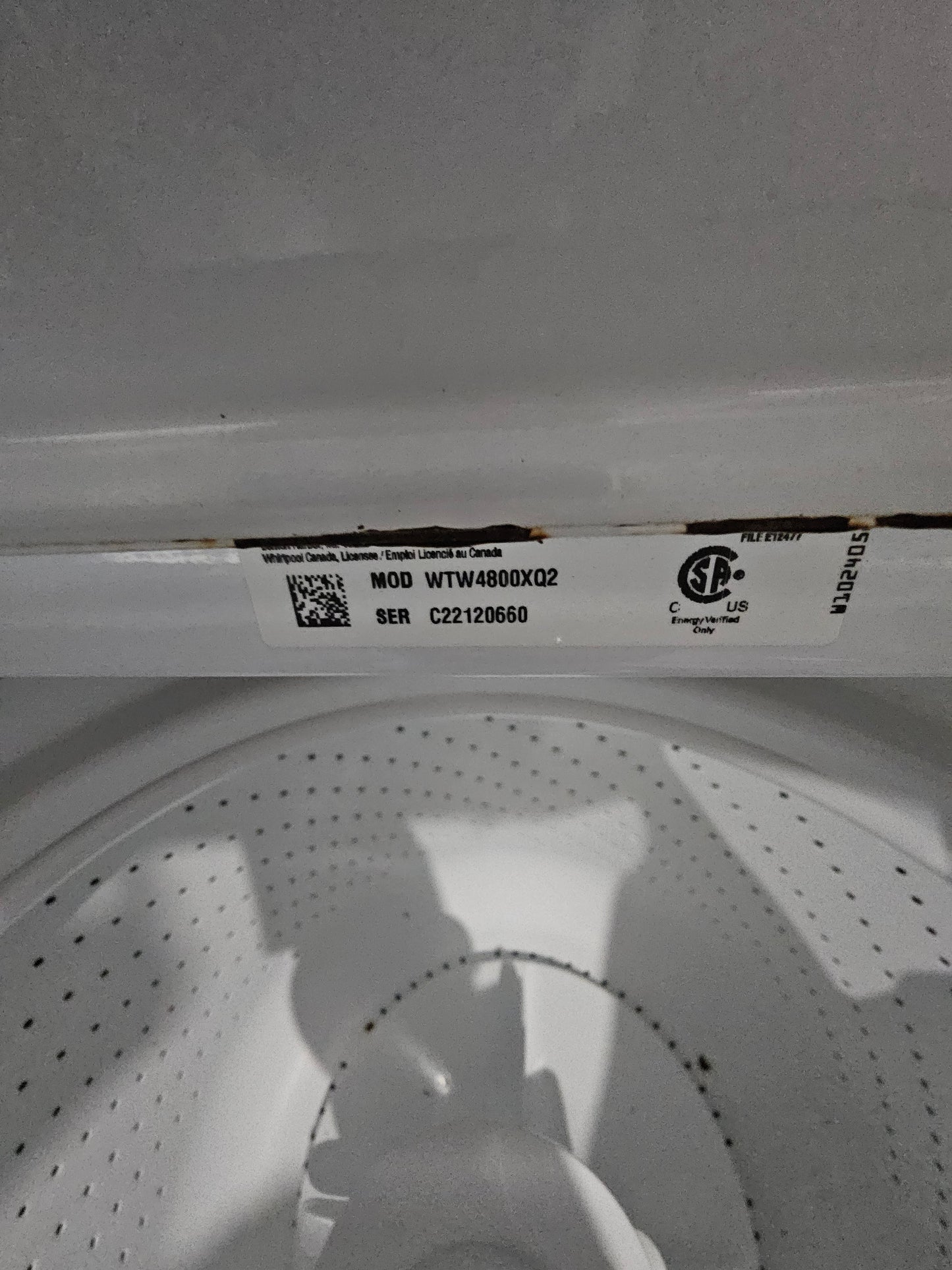 Whirlpool Washer And Electric Dryer Set