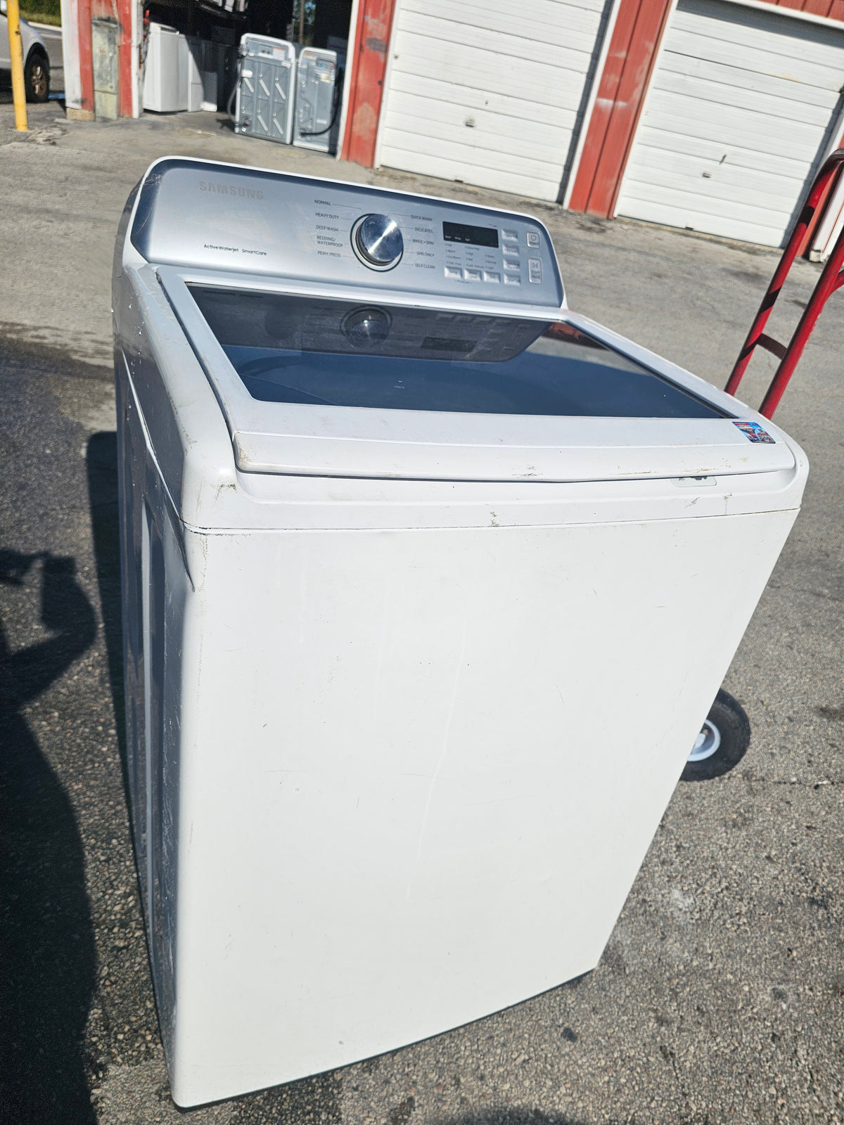 Samsung 4.5 Cu. Ft. High-Efficiency Top-Load Washer with Active WaterJet