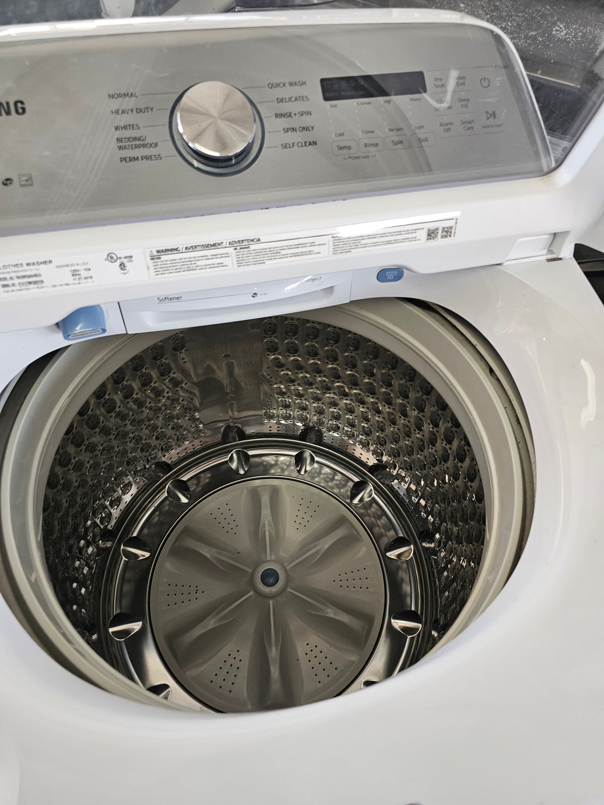 Samsung 5.0 Cu. Ft. High-Efficiency Top Load Washer with Active WaterJet