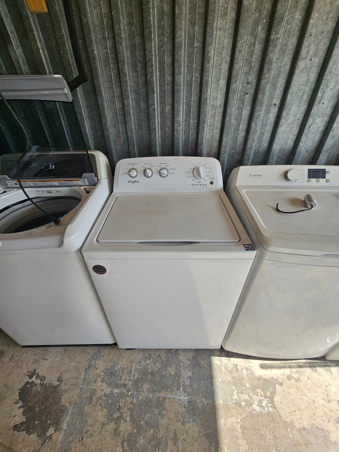 Whirlpool High-Efficiency Top Load Washer