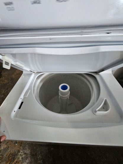 GE Unitized Spacemaker Electric Laundry Center (Washer & Electric Dryer)