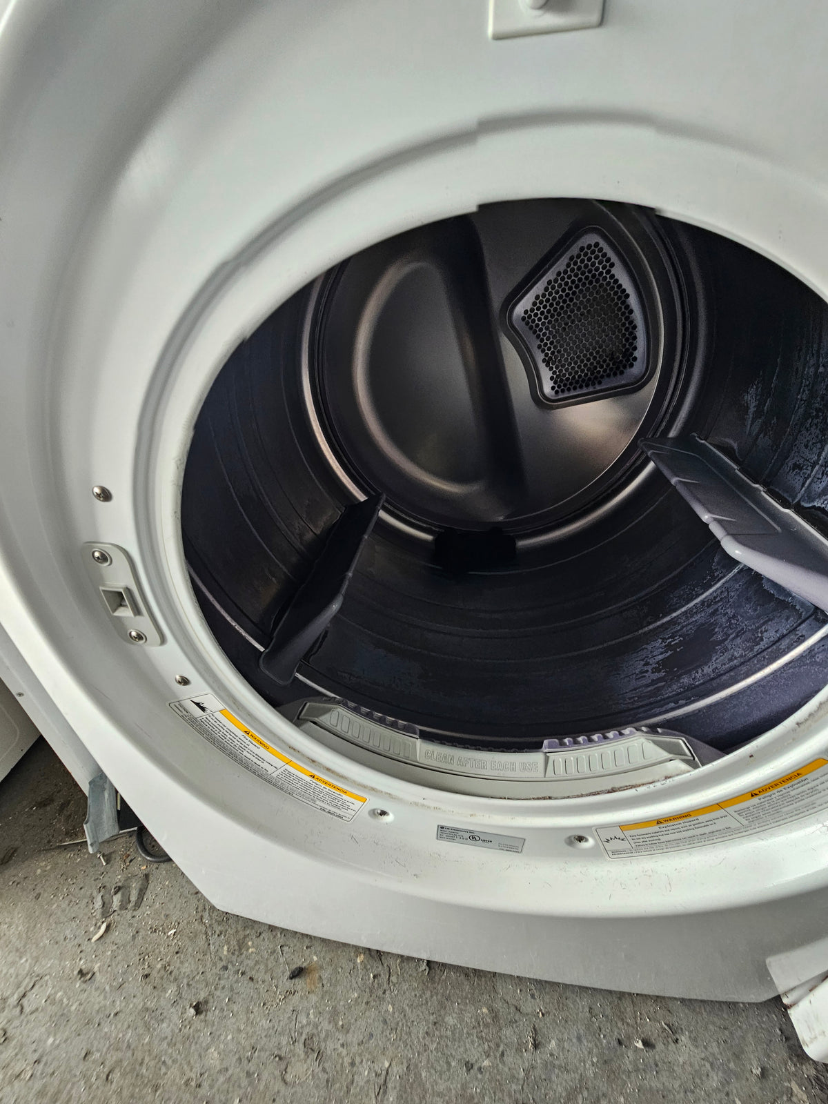LG DLE5977W Electric Dryer