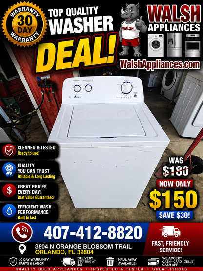 Amana 3.8 Cu. Ft. Top Load Washer