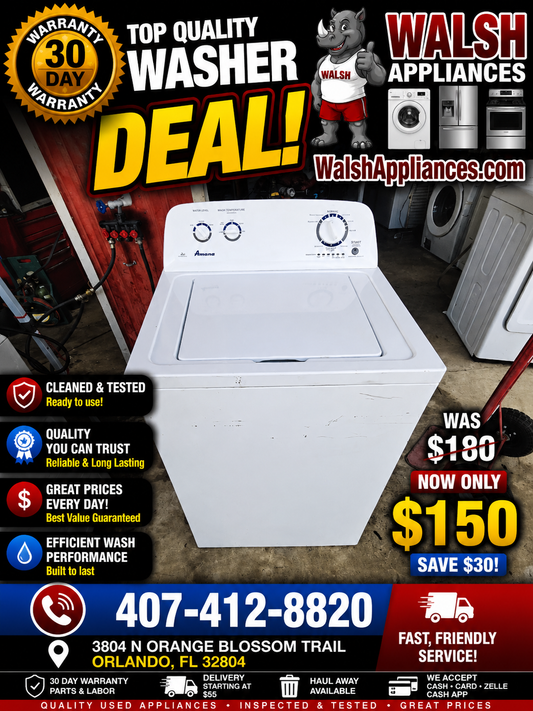 Amana 3.8 Cu. Ft. Top Load Washer