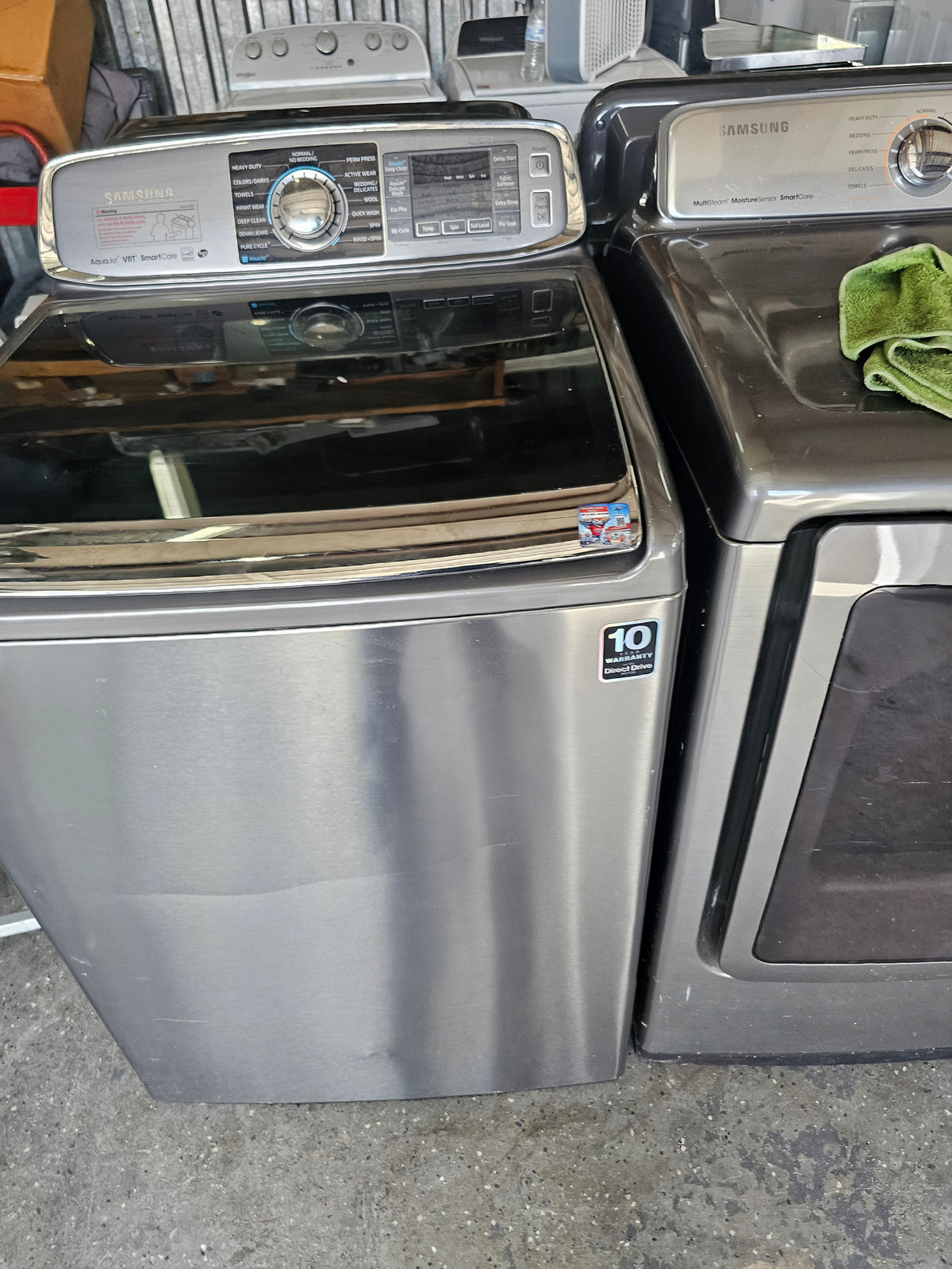 Samsung 5.0 Cu. Ft. High-Efficiency Top Load Washer with Activewash™