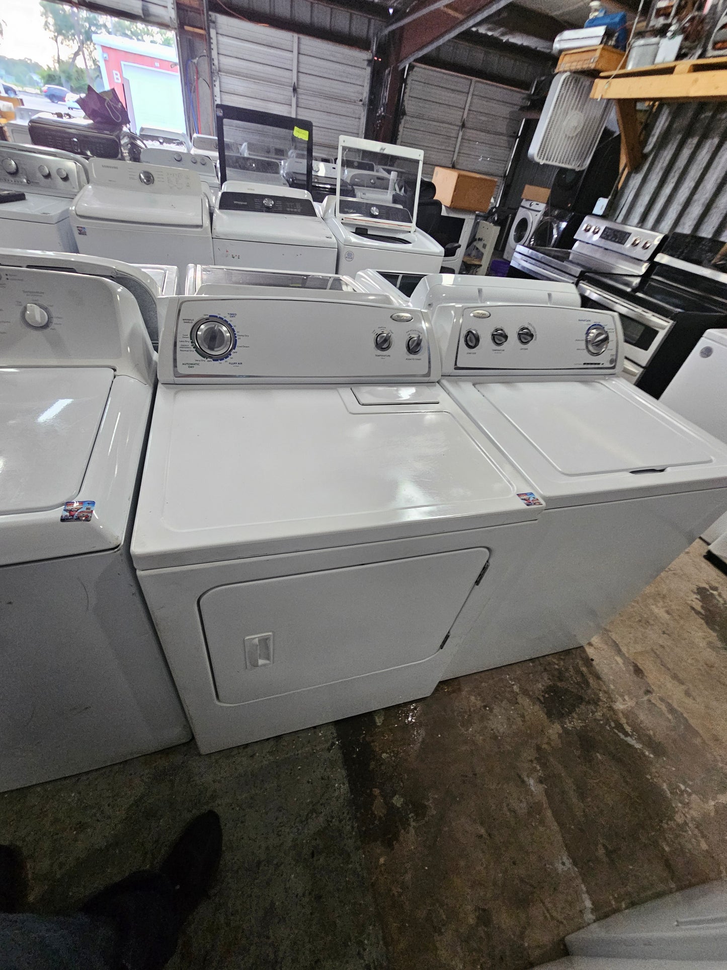 Whirlpool Washer And Electric Dryer Set