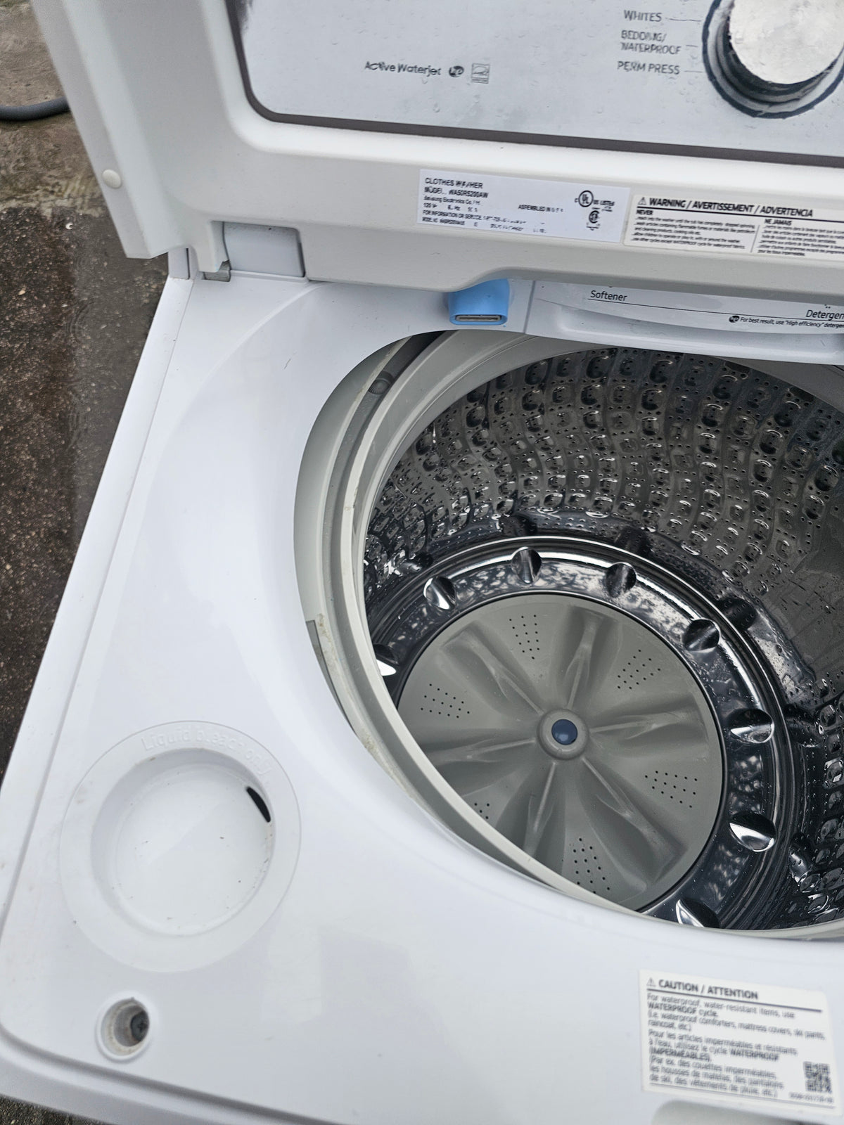 Samsung 5.0 Cu. Ft. High-Efficiency Top Load Washer
