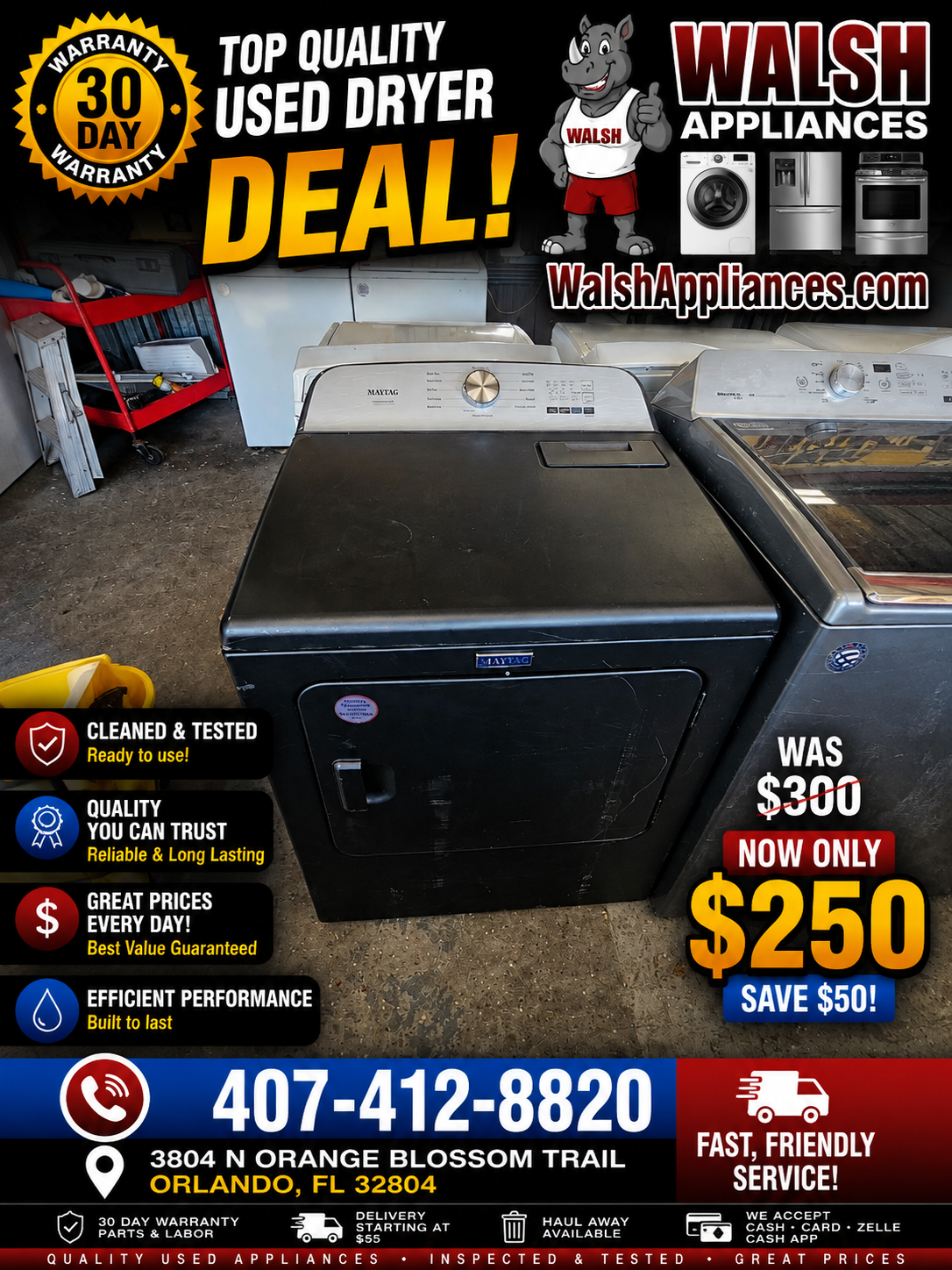Maytag MED6500MBK0 Electric Dryer
