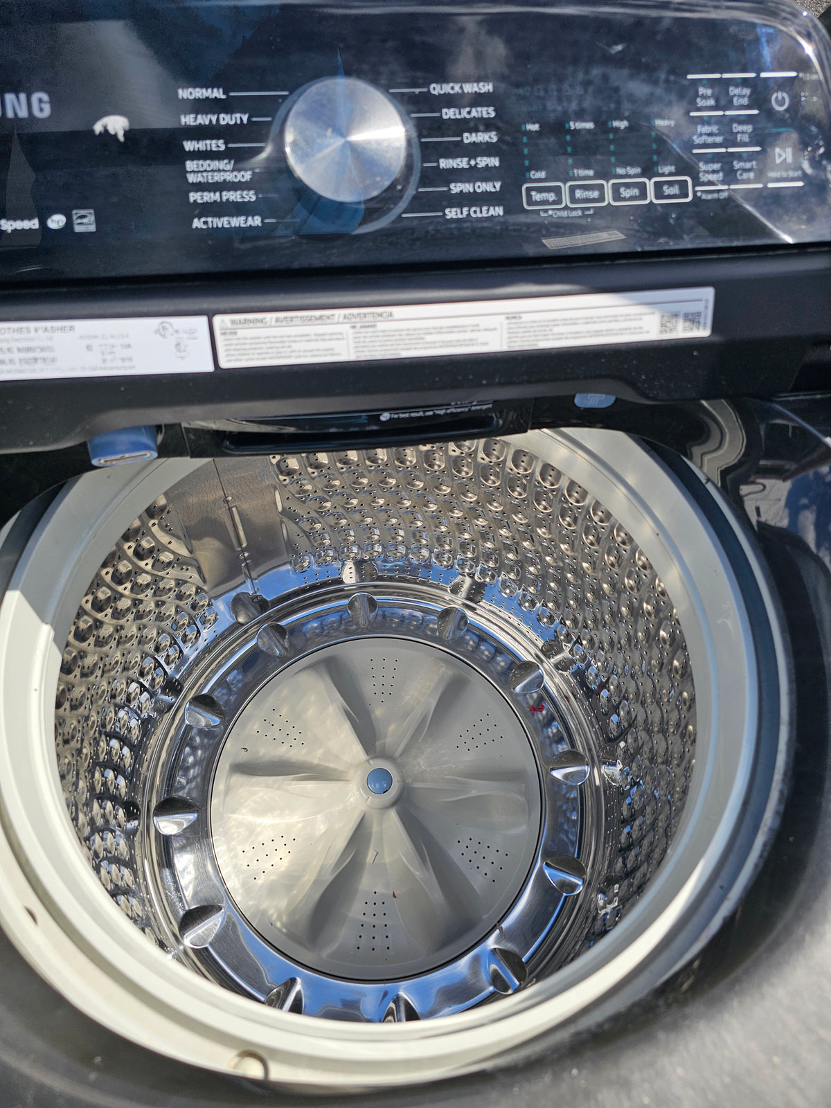 Samsung Washer And Electric Dryer Set