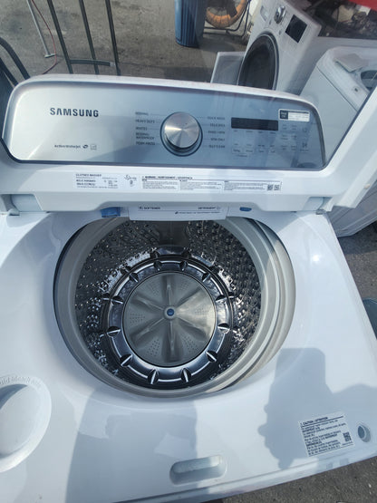 Samsung White Washer - 27 Inch Top Load Washer with 5.0 Cu. Ft. Capacity
