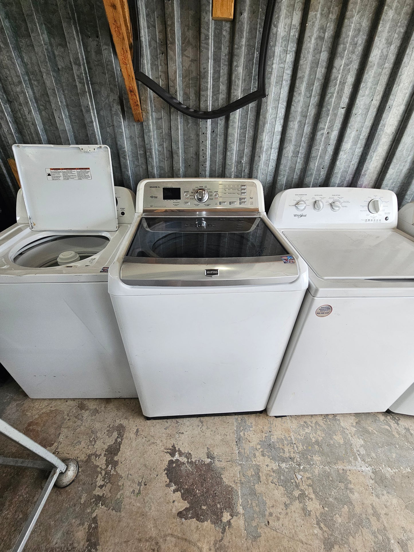 Maytag Bravos XL High-Efficiency Top Load Washer