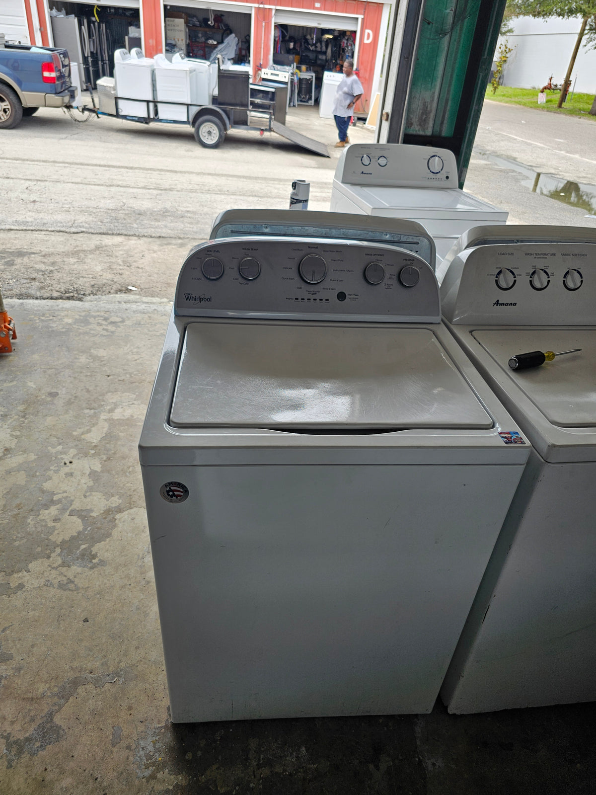 Whirlpool Washer And Electric Dryer Set