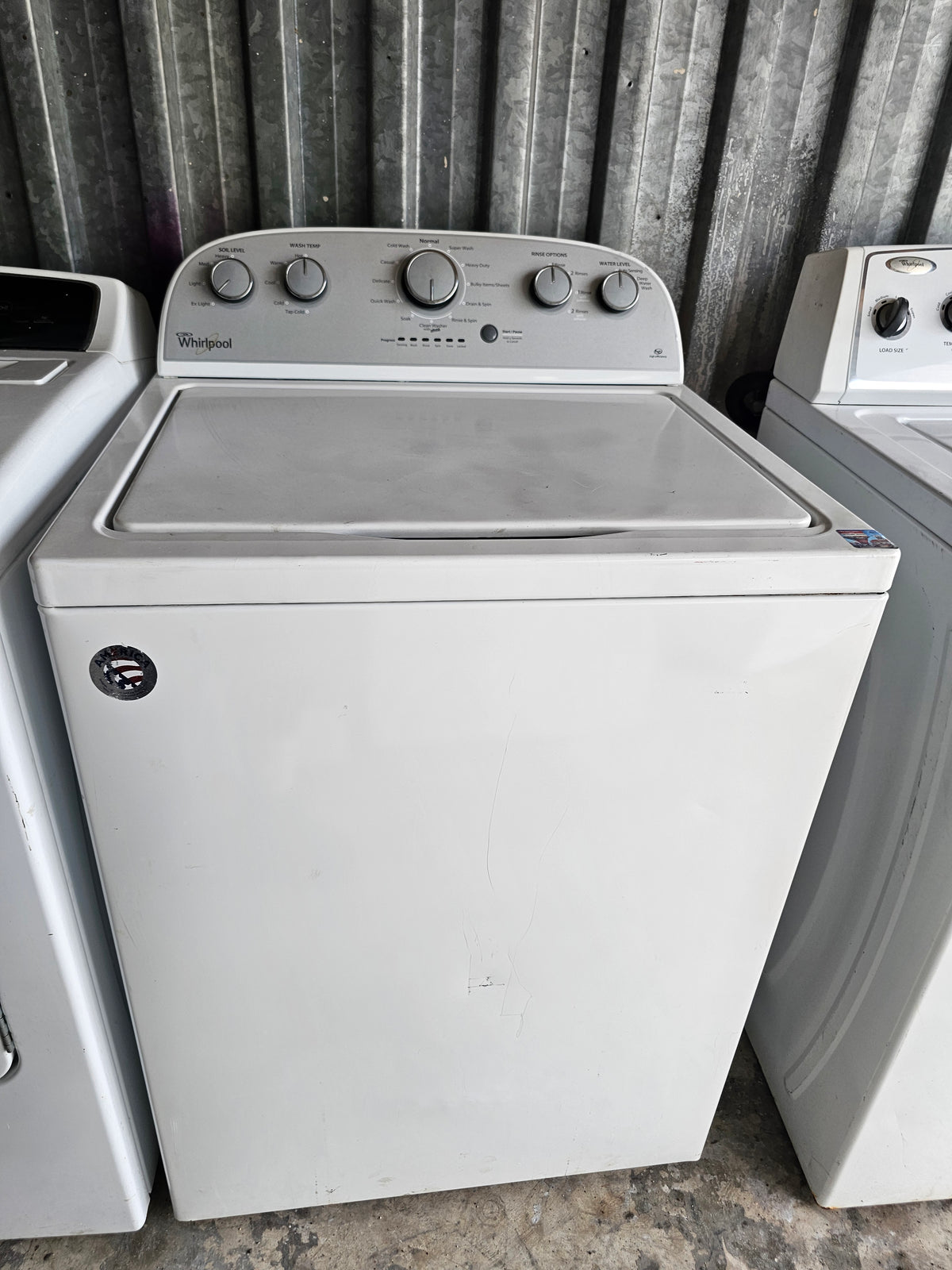 Whirlpool 3.5 cu. ft. High-Efficiency Top-Load Washer