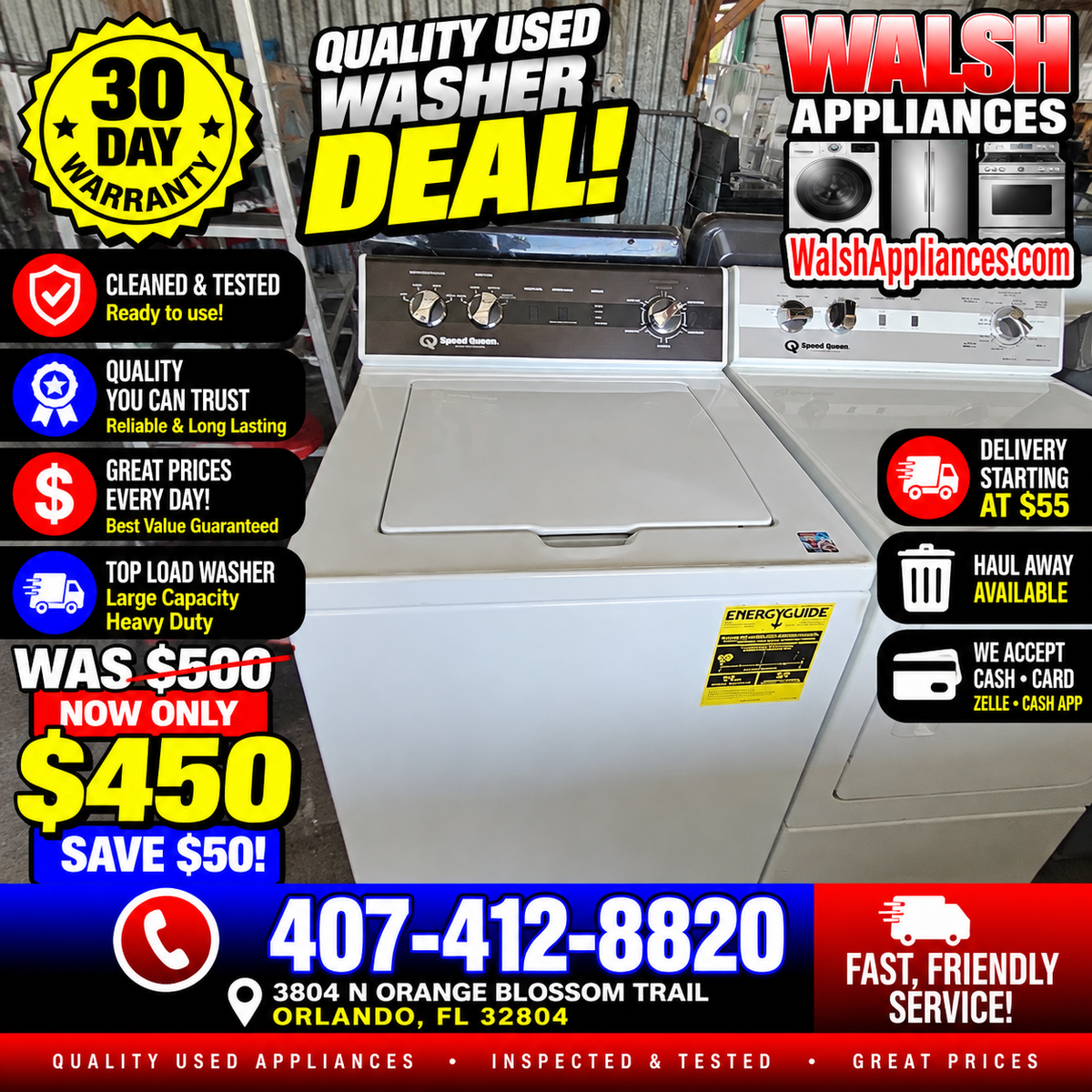 Speed Queen TR5 Top Load Washer