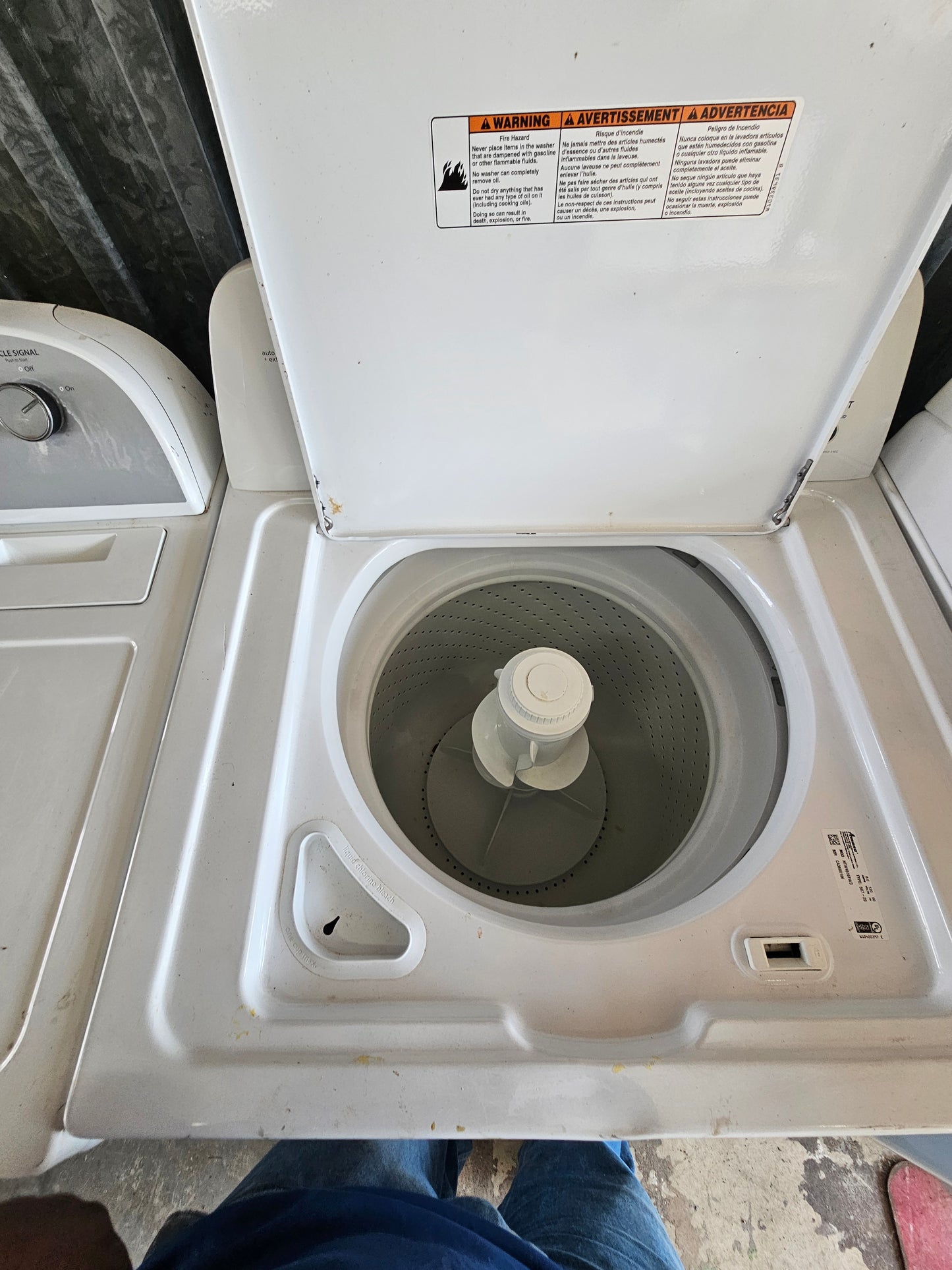 Amana Washer And Electruc Dryer Set