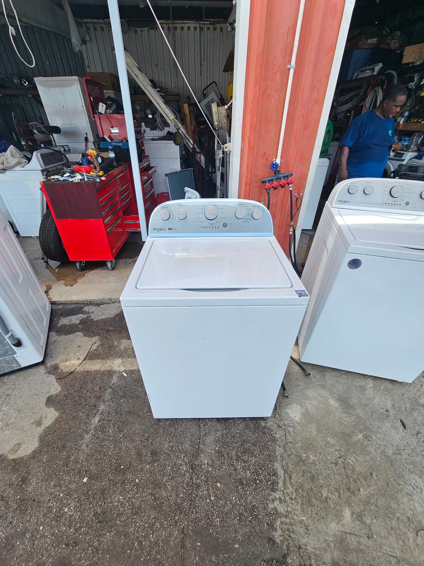 Whirlpool Washer And Electric Dtyer Set
