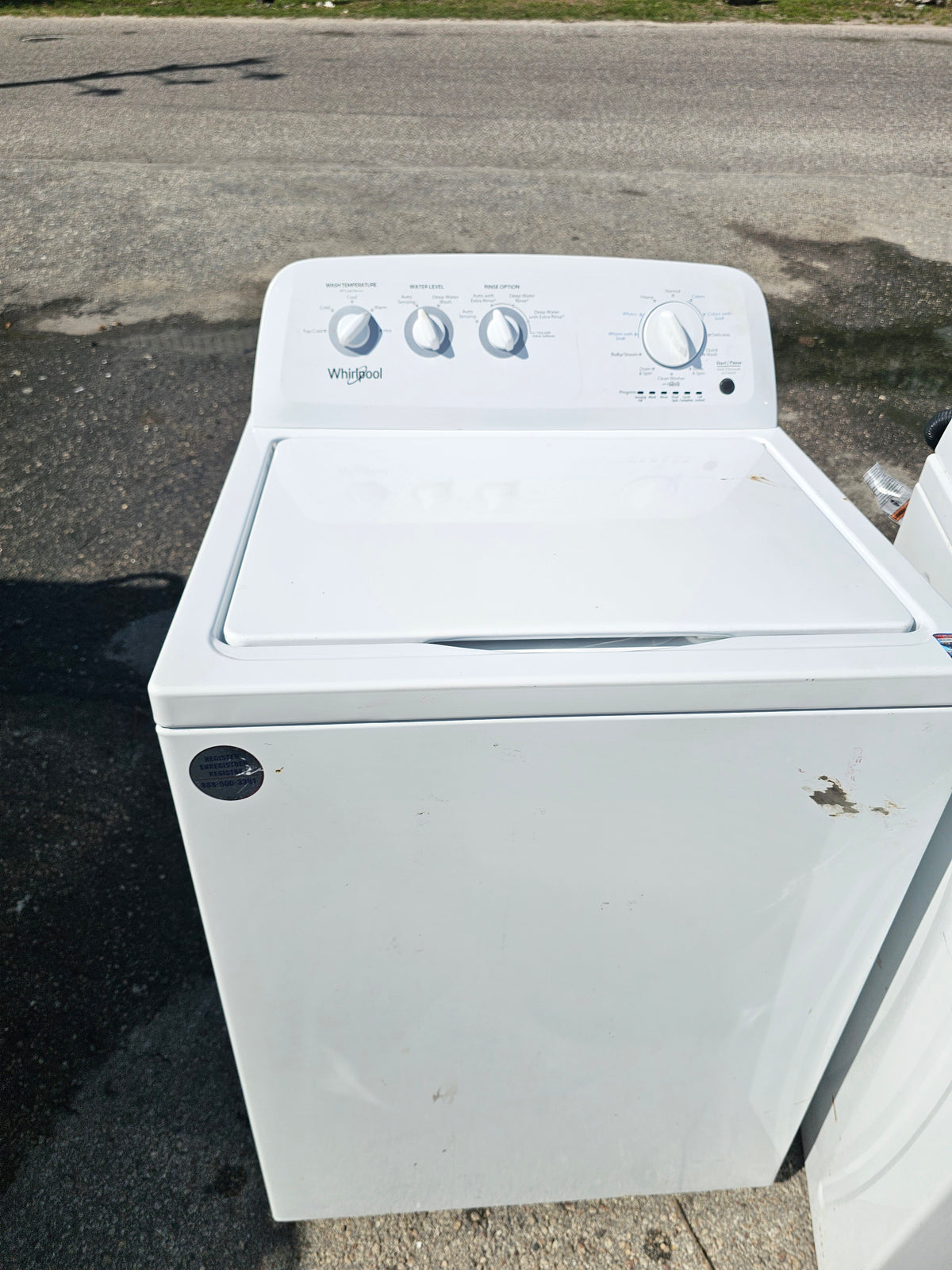 Whirlpool 3.8 cu. ft. High-Efficiency Top Load Washer