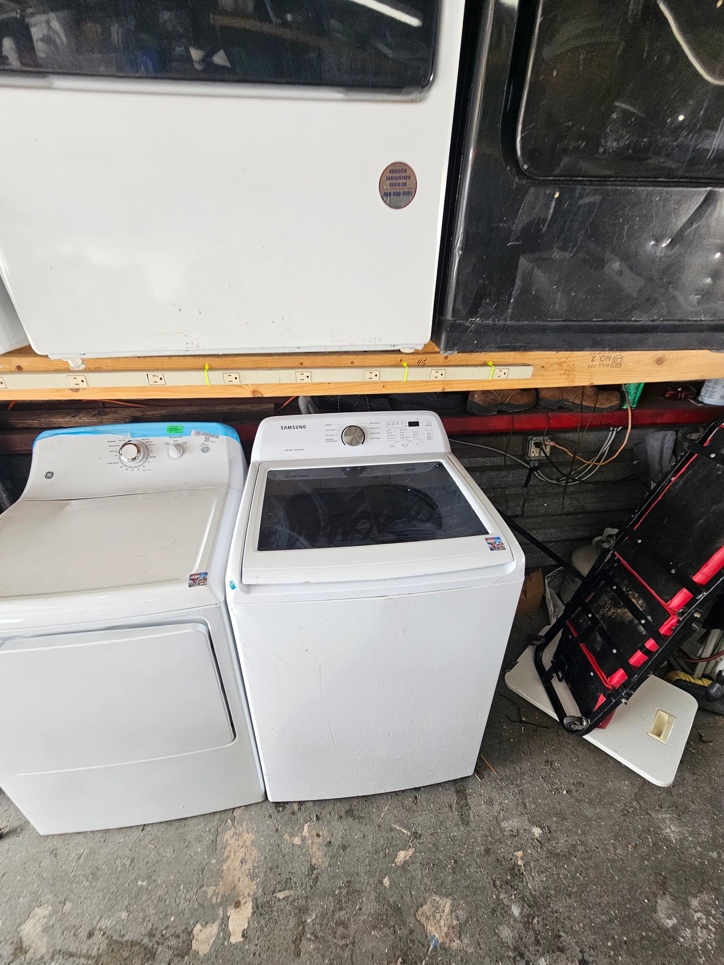 Samsung Washer And Electruc Set
