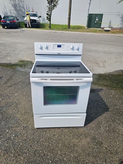 Whirlpool White Electric Stove
