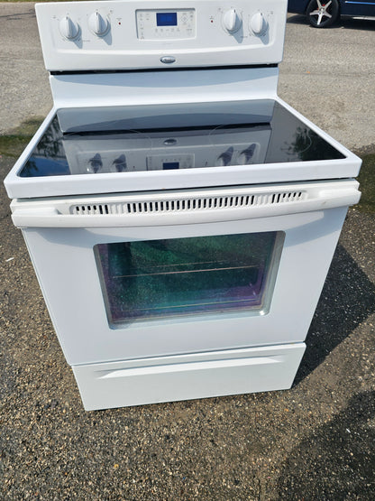 Whirlpool White Electric Stove