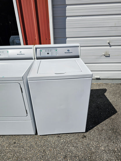 Speed Washer And Electric Dryer