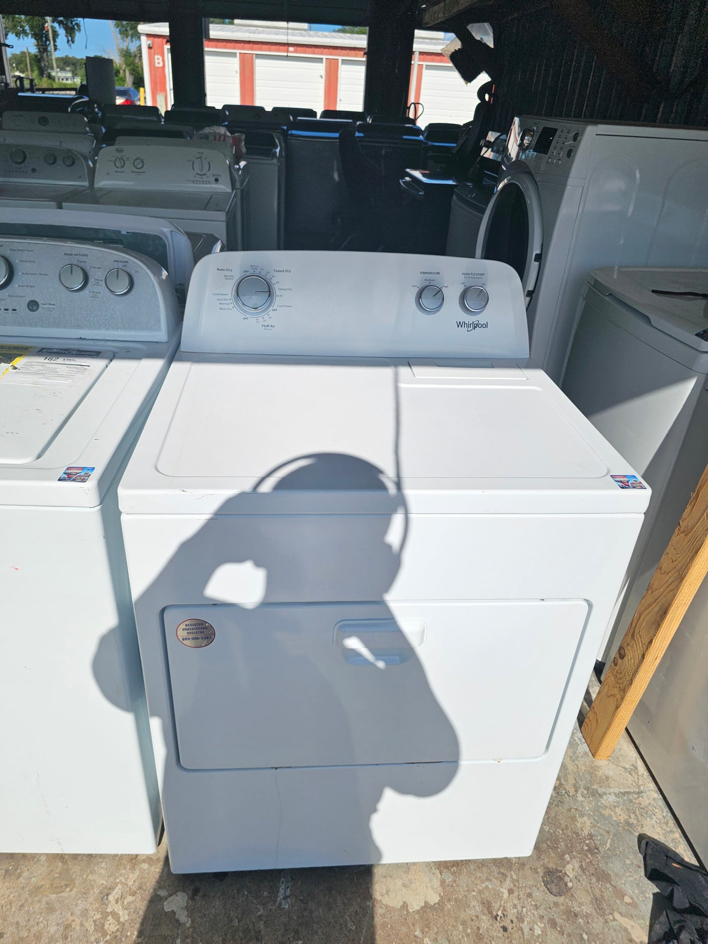 Whirlpool Washer and Electric Dryer Set