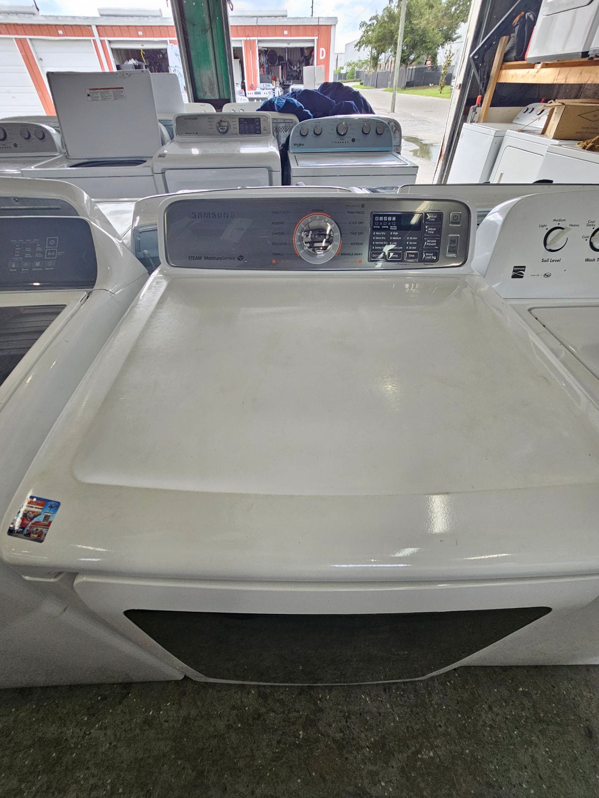 Samsung DV48H7400EW/A2 Electric Dryer