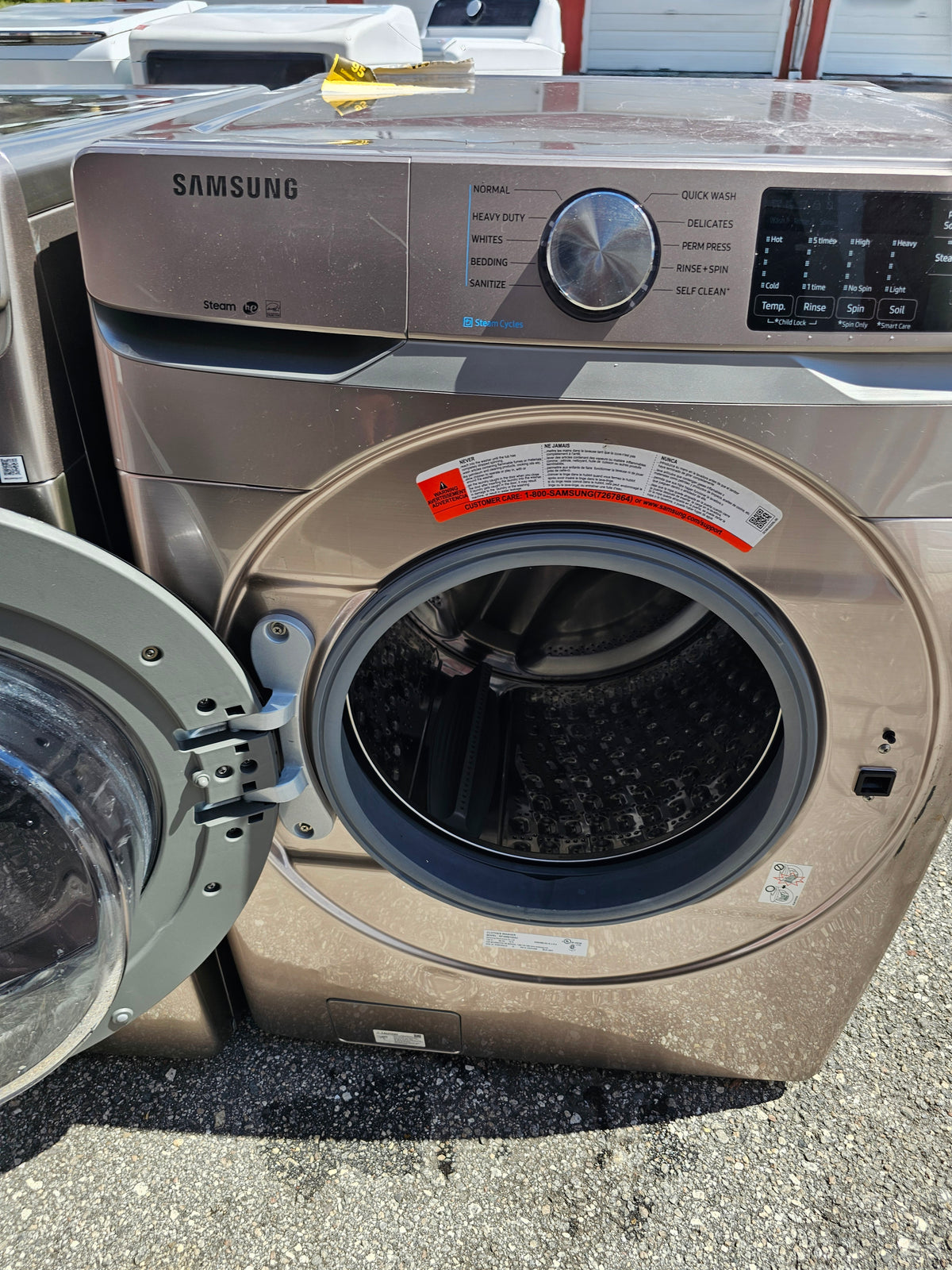 Samsung 4.5 Cu. Ft. High-Efficiency Front-Load Washer with Steam