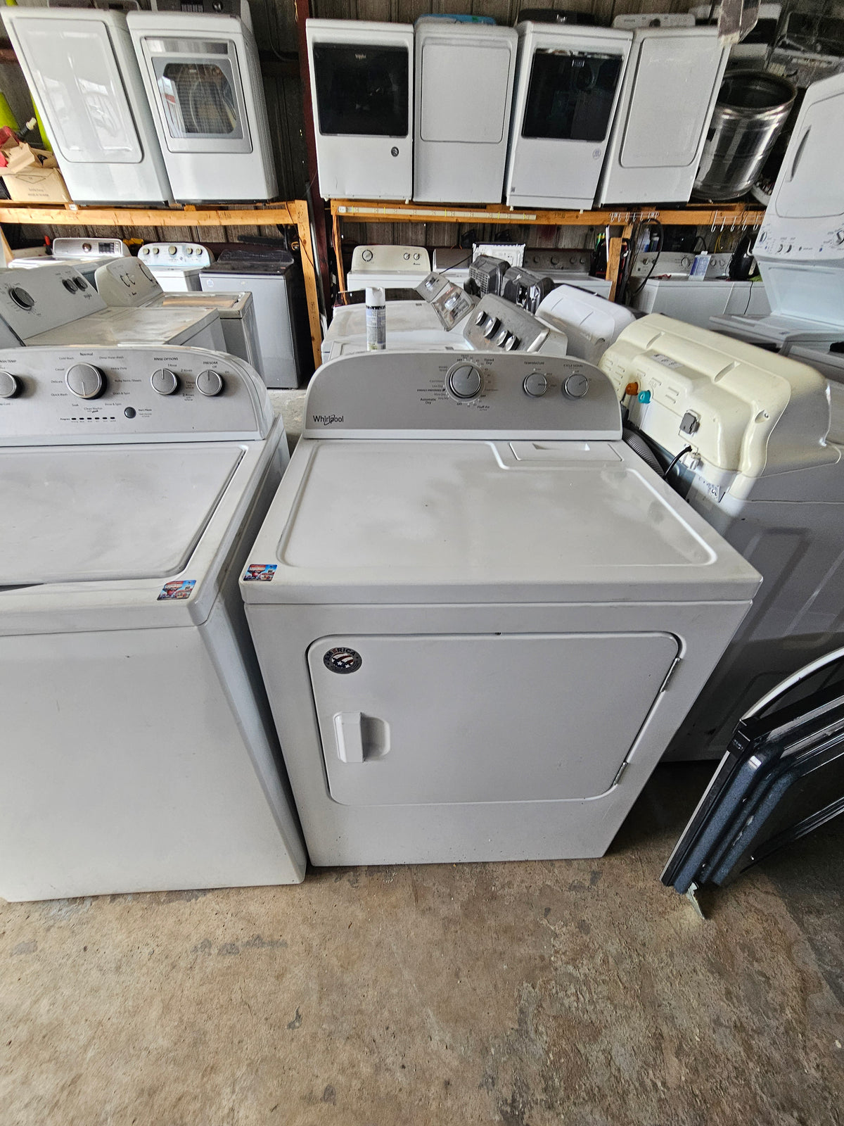 Whirlpool Washer And Electric Dryer Set