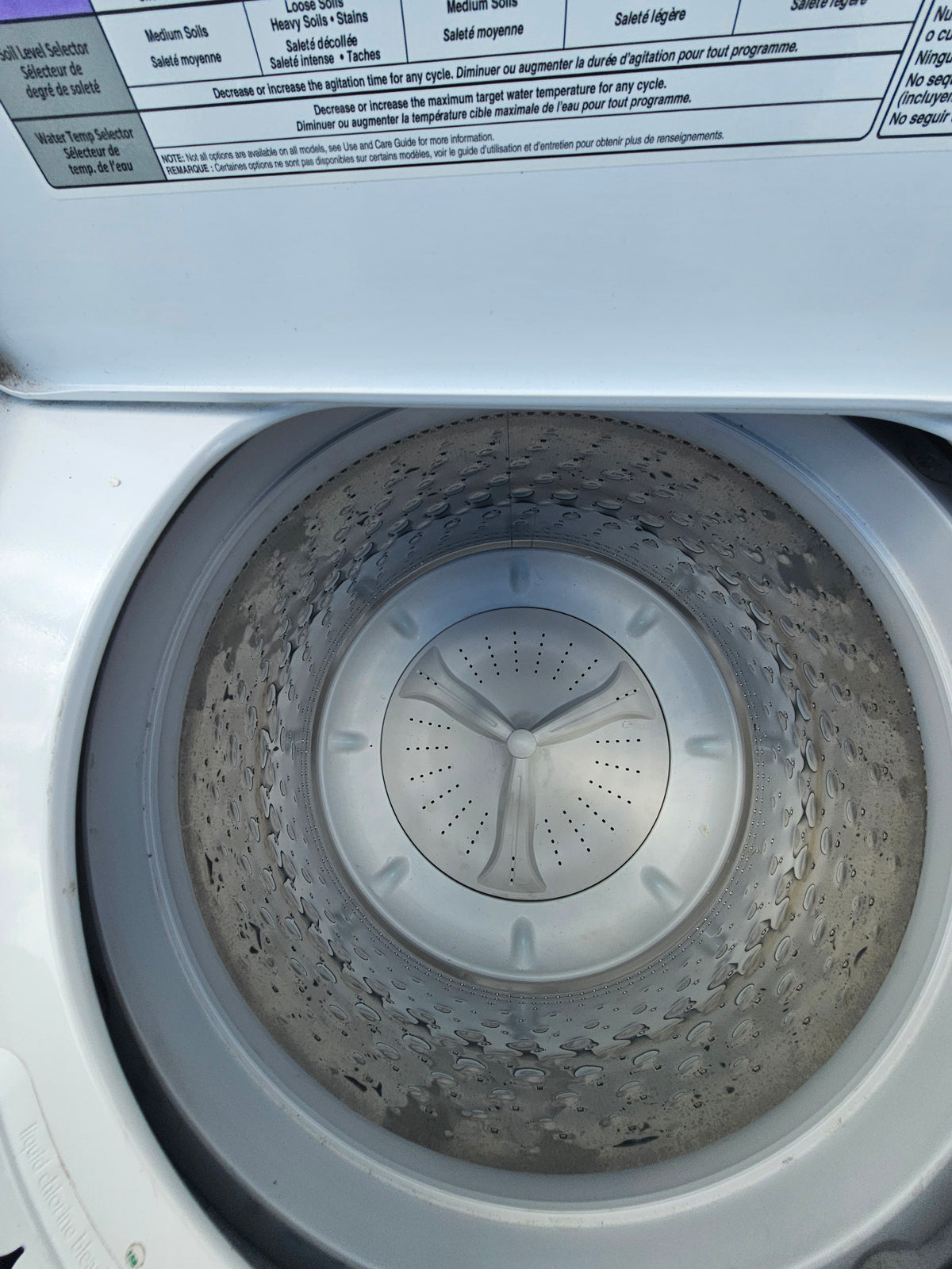 Whirlpool WTW5000DV Top Load Washer