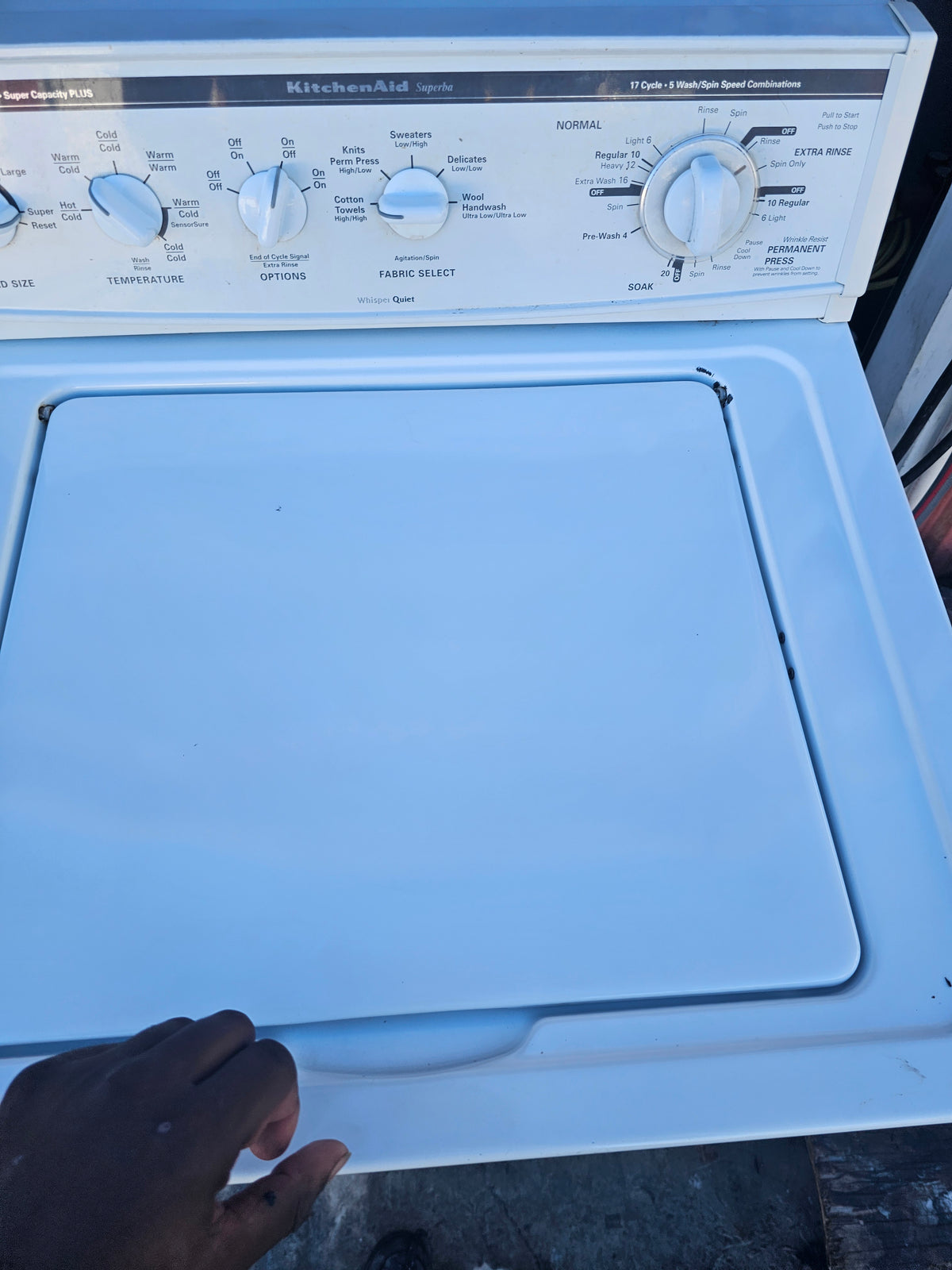 Kitchenaid Direct Drive Washer
