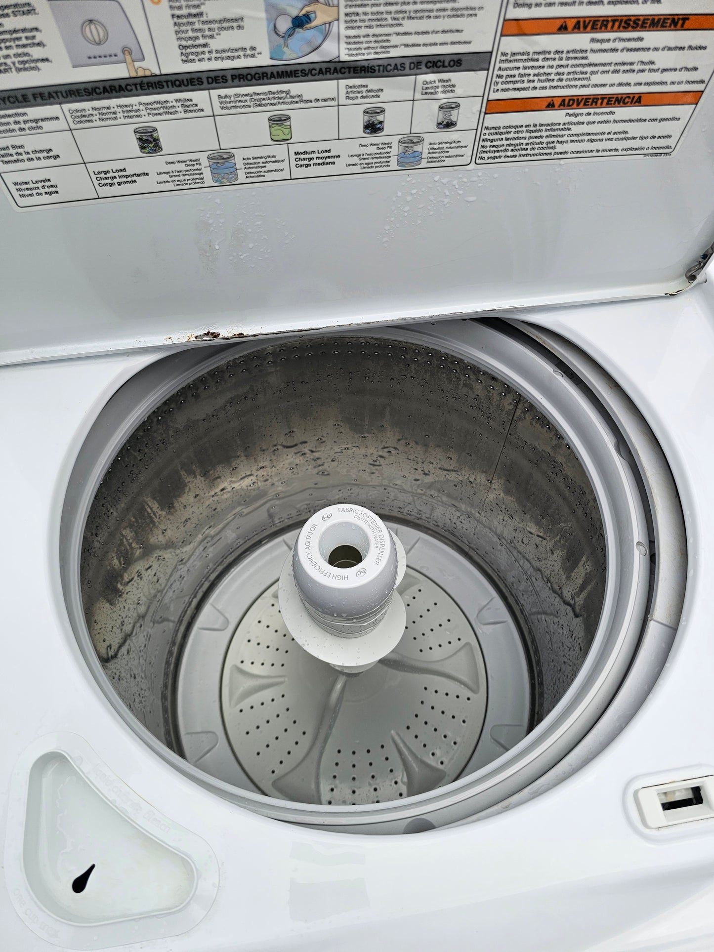Whirlpool High-Efficiency Top Load Washer