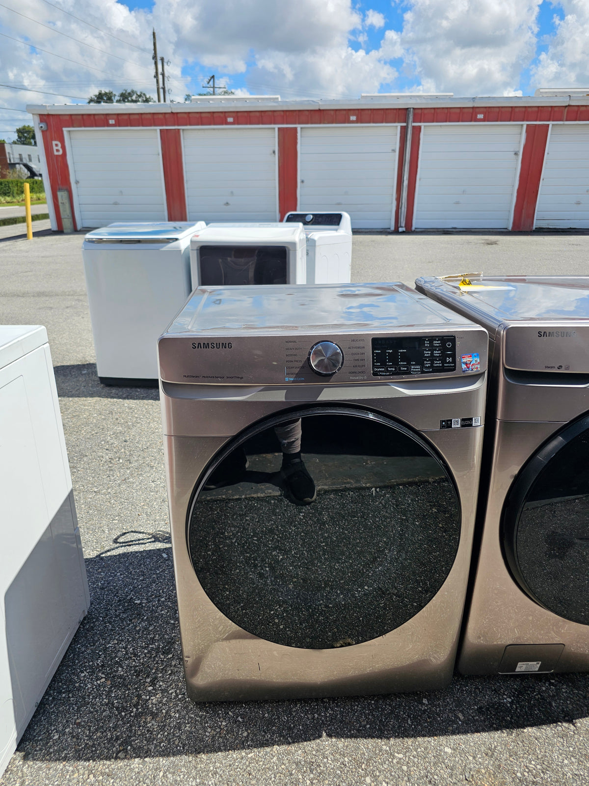 Samsung 7.5 cu. ft. Smart Electric Dryer with Sensor Dry