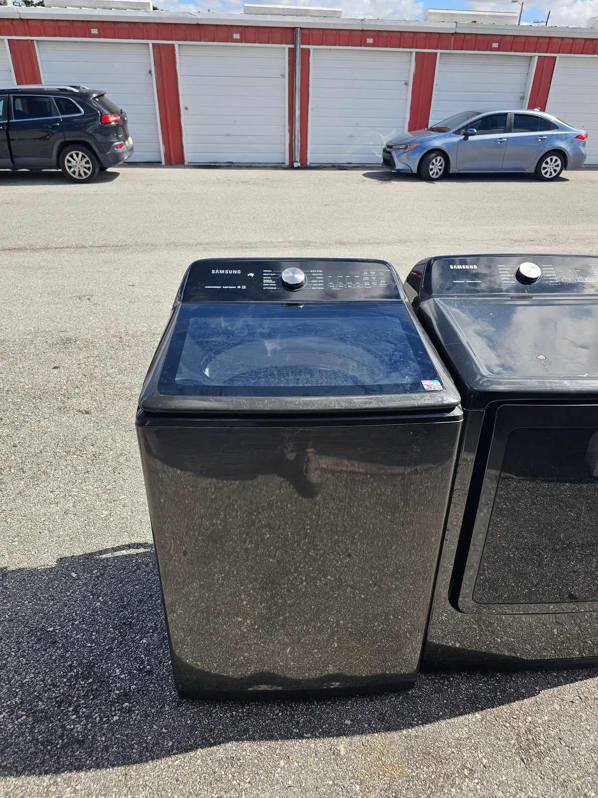 Samsung Washer And Electric Dryer Set