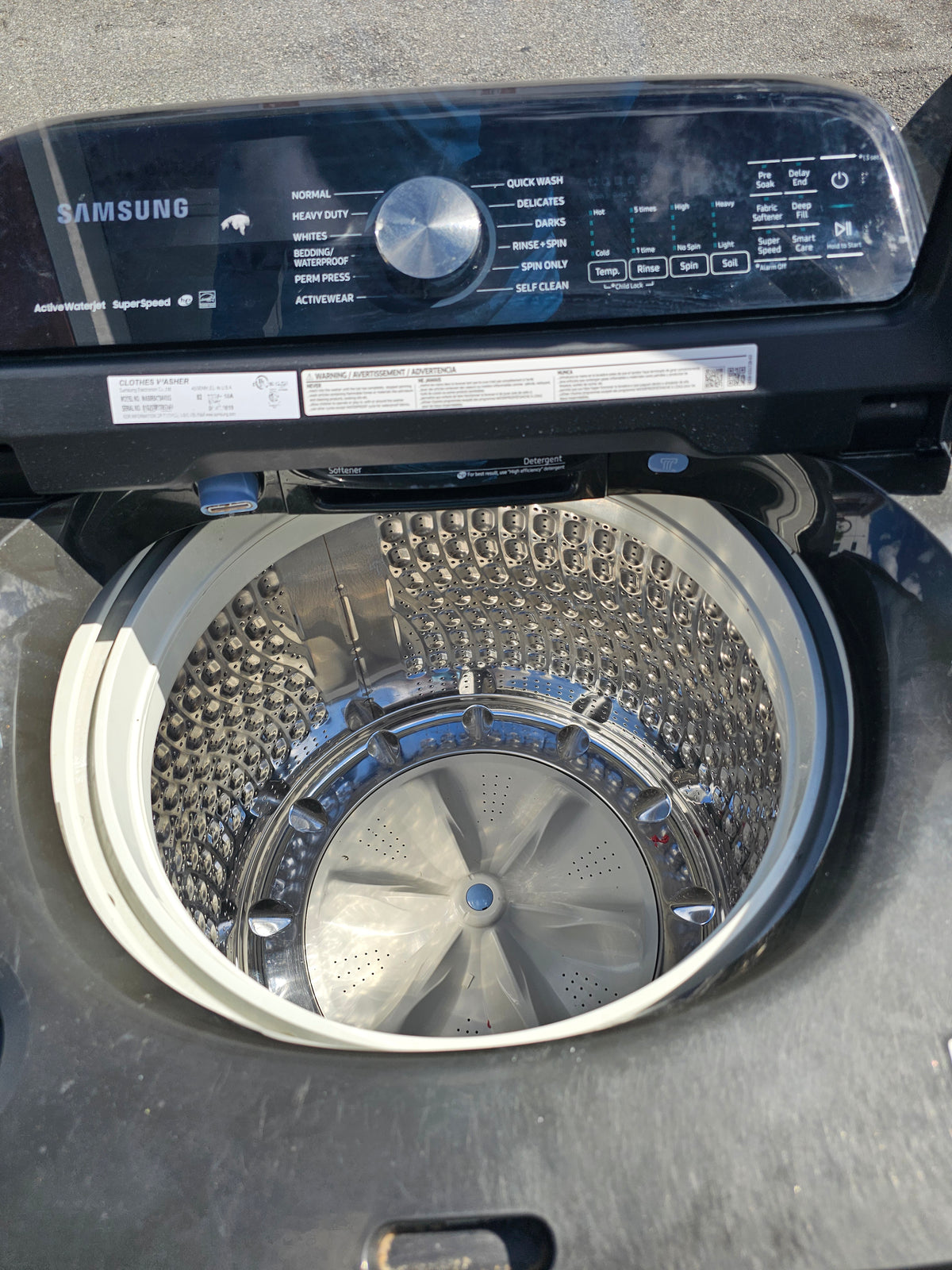 Samsung Washer And Electric Dryer Set