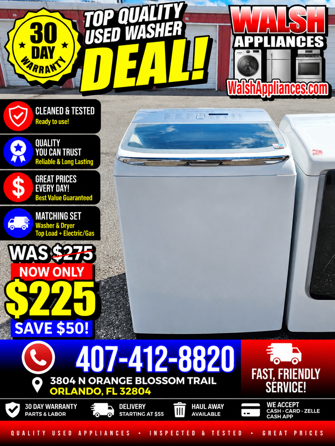Samsung 5.0 Cu. Ft. High-Efficiency Top Load Washer with Activewash™