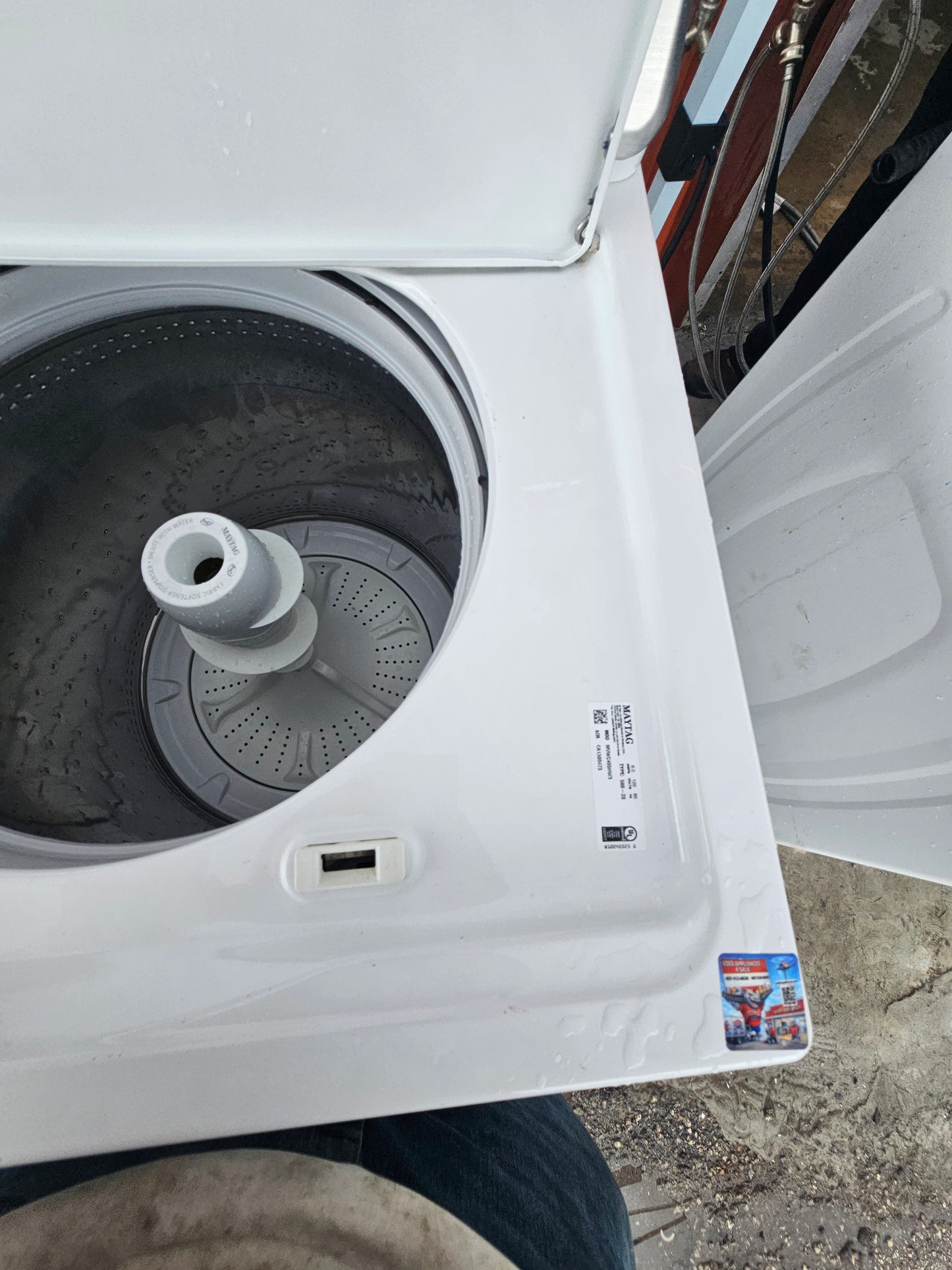 Maytag Top Load Washer with Deep Fill Option