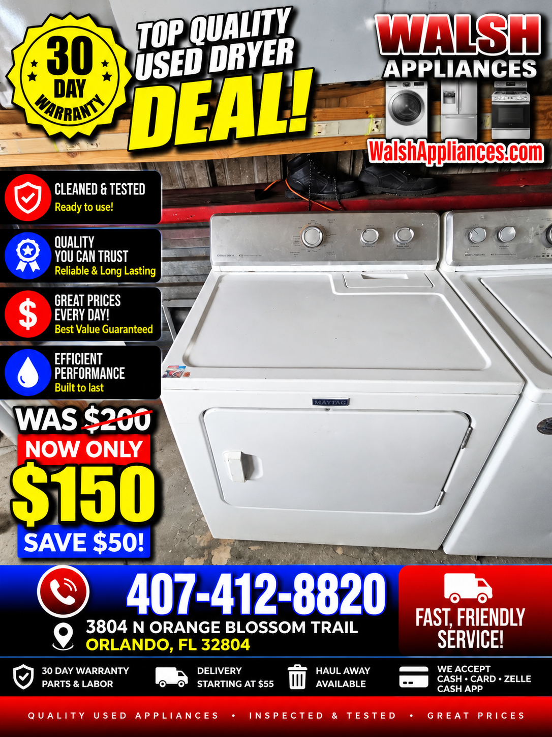 Maytag 7.0 Cu. Ft. Electric Dryer