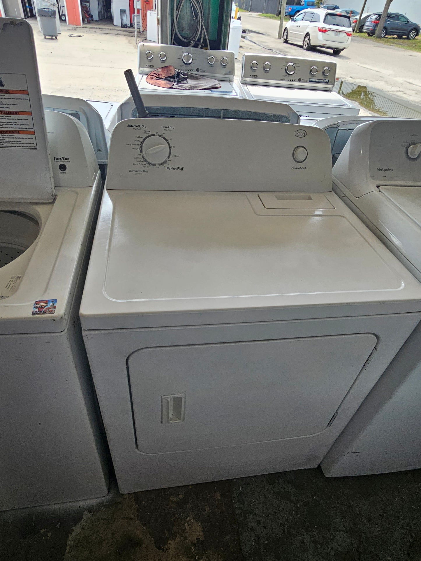 Roper washer and electric dryer set