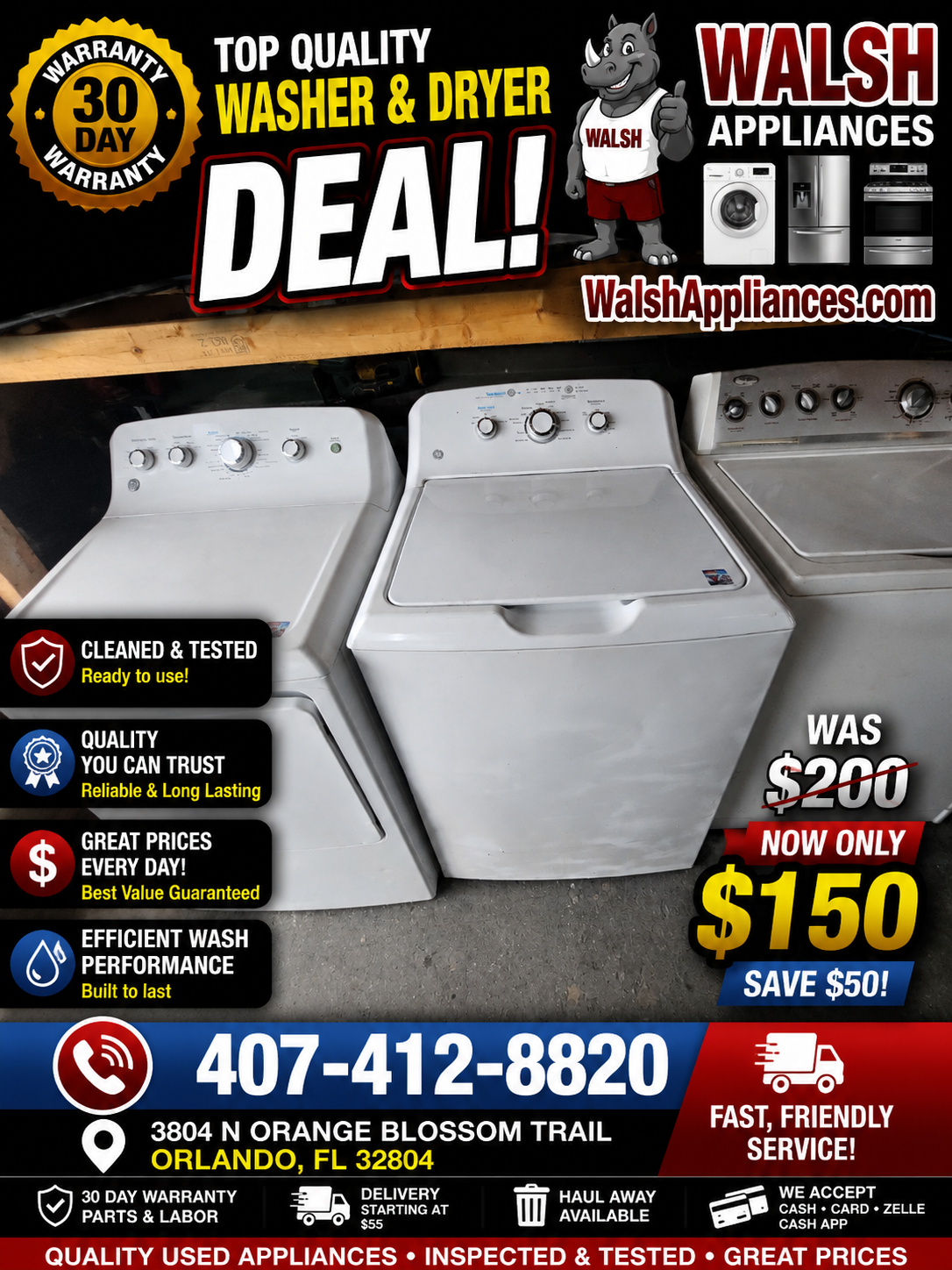 GE 4.2 Cu. Ft. Top Load Washer