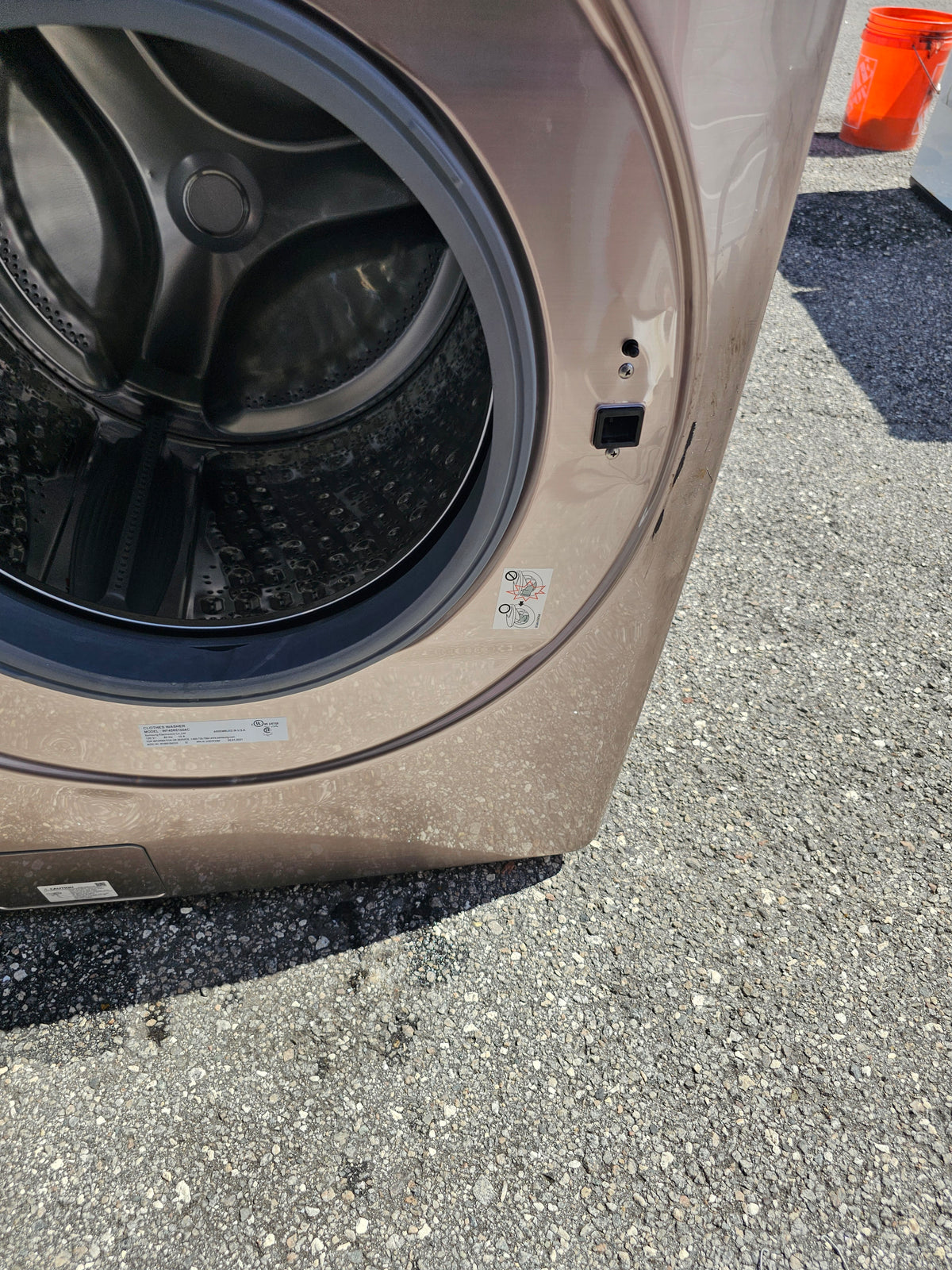 Samsung 4.5 Cu. Ft. High-Efficiency Front-Load Washer with Steam