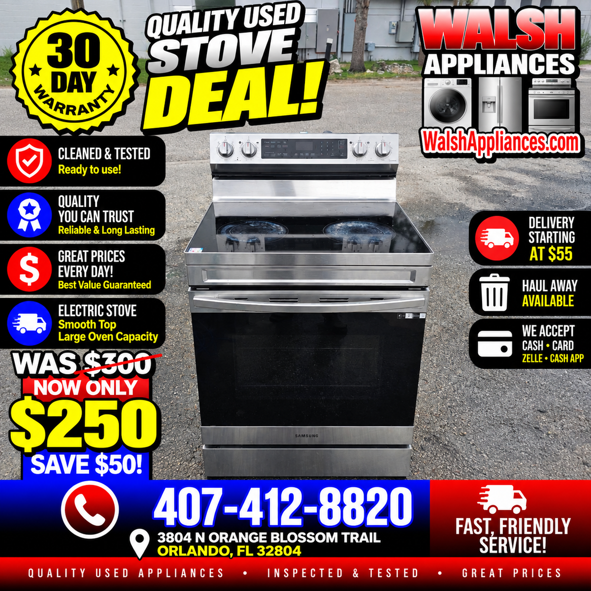 Samsung 6.3 Cu. Ft. Freestanding Electric Range