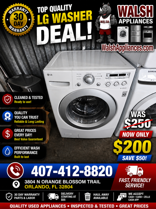 LG Ultra Capacity Front Load Washer