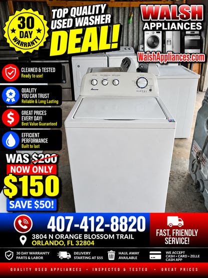 Amana 3.5 cu. ft. High-Efficiency Top-Load Washer