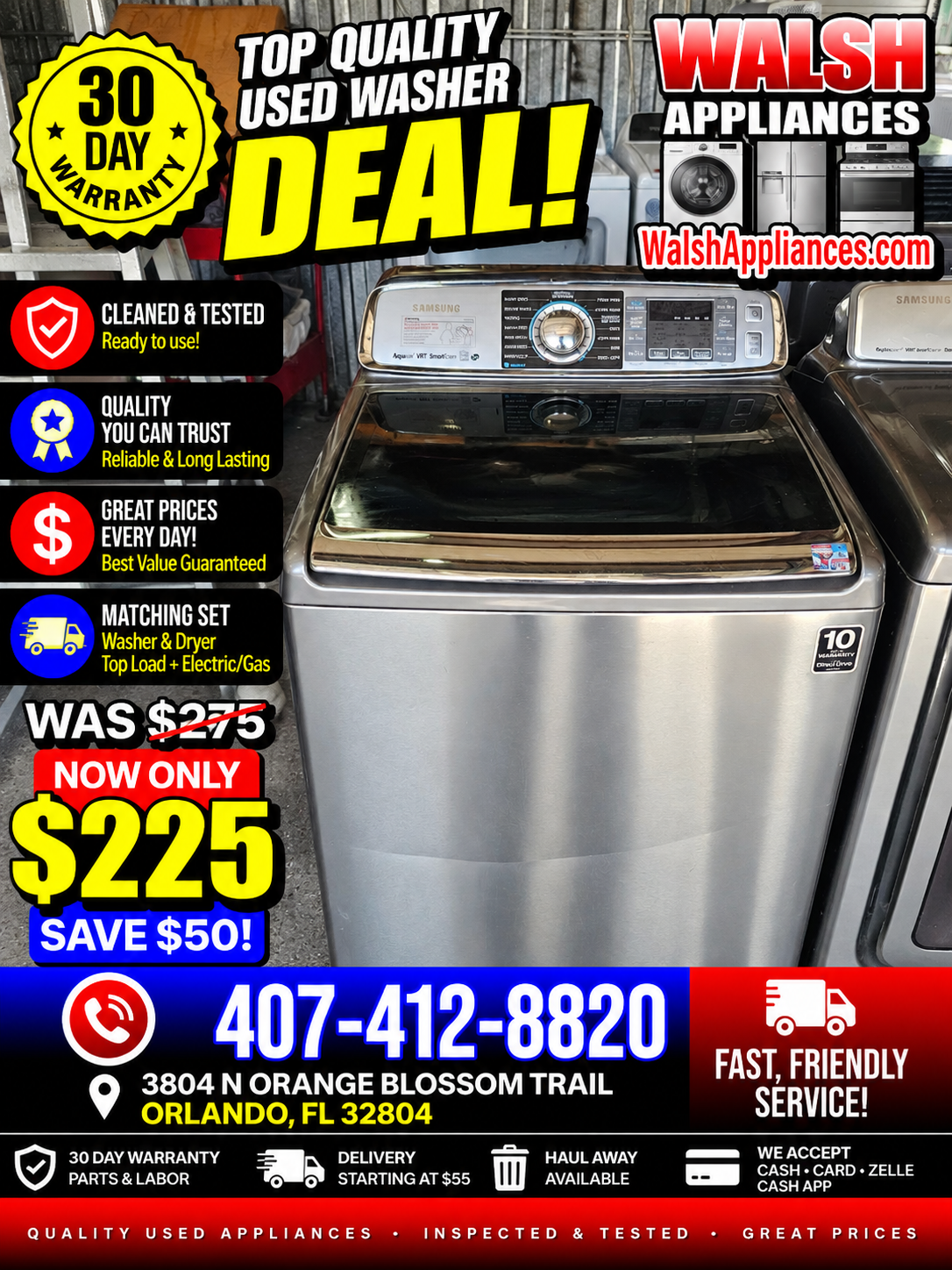 Samsung 5.0 Cu. Ft. High-Efficiency Top Load Washer with Activewash™